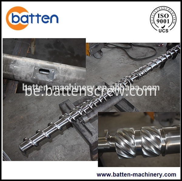 Перапрацоўка пенапласту EPS і грануляванне пластыкавага экструдара шрубы і бочкі